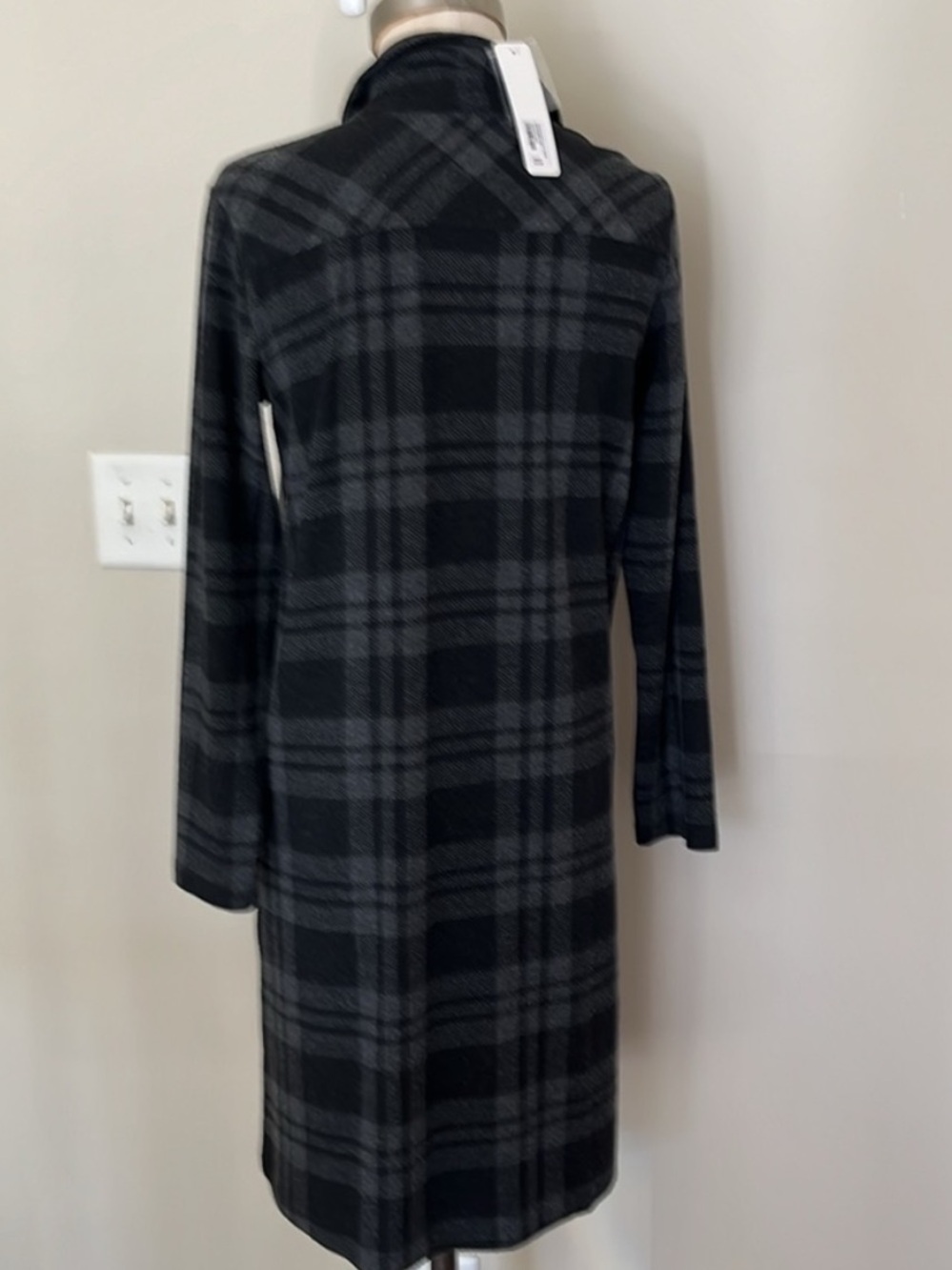 Soft Surroundings Paramount Plaid Dress - Picture 6 of 9